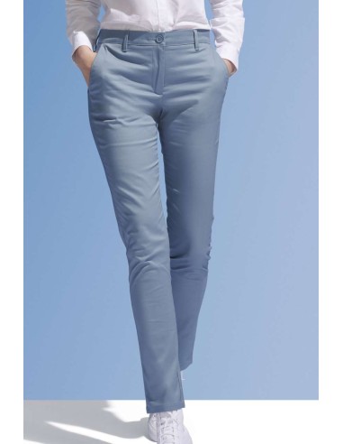 S-SO02918-SOL'S JARED WOMEN - SATIN STRETCH TROUSERS